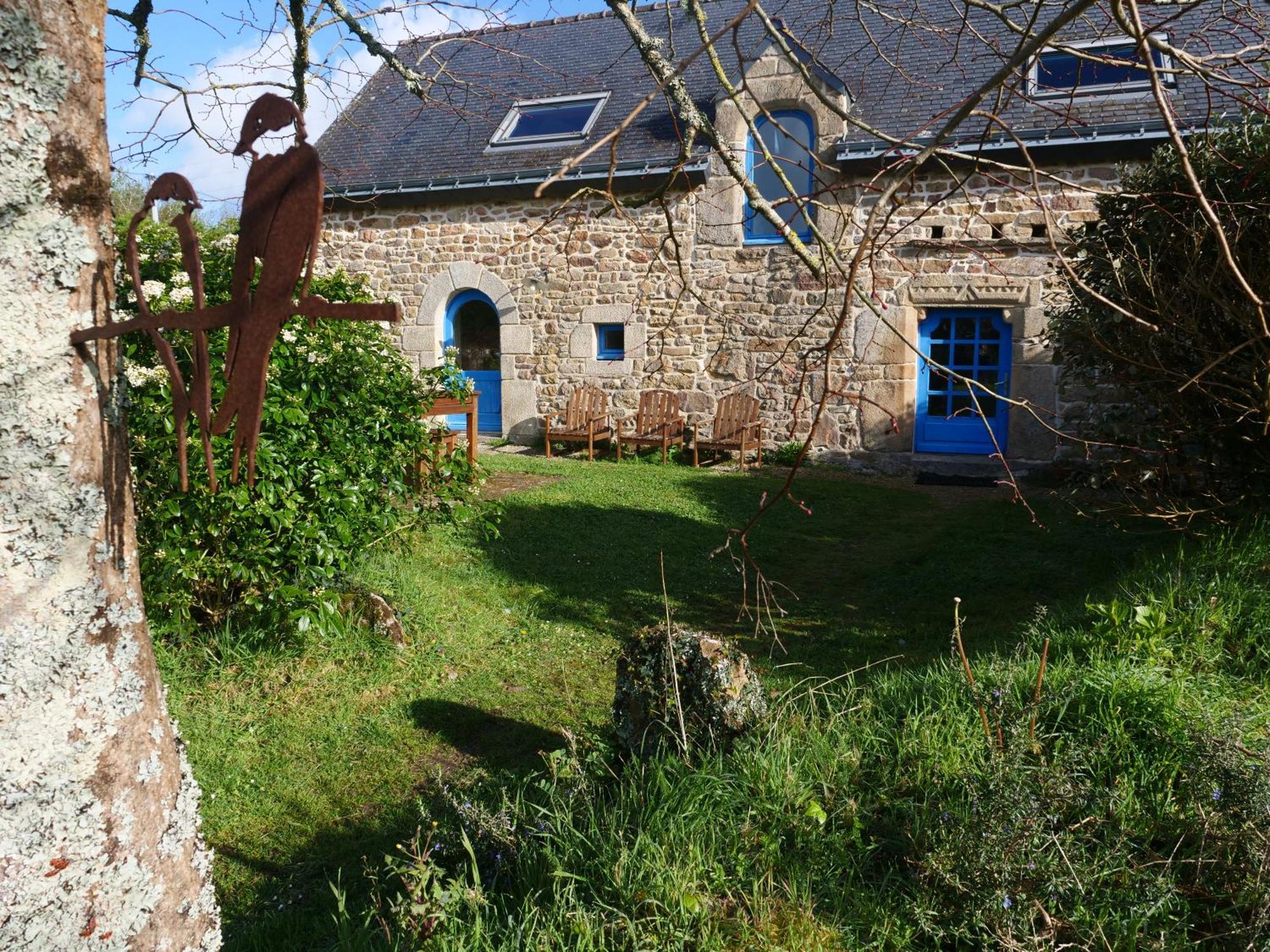 Gite De L'Hirondelle Bleue Brech Esterno foto